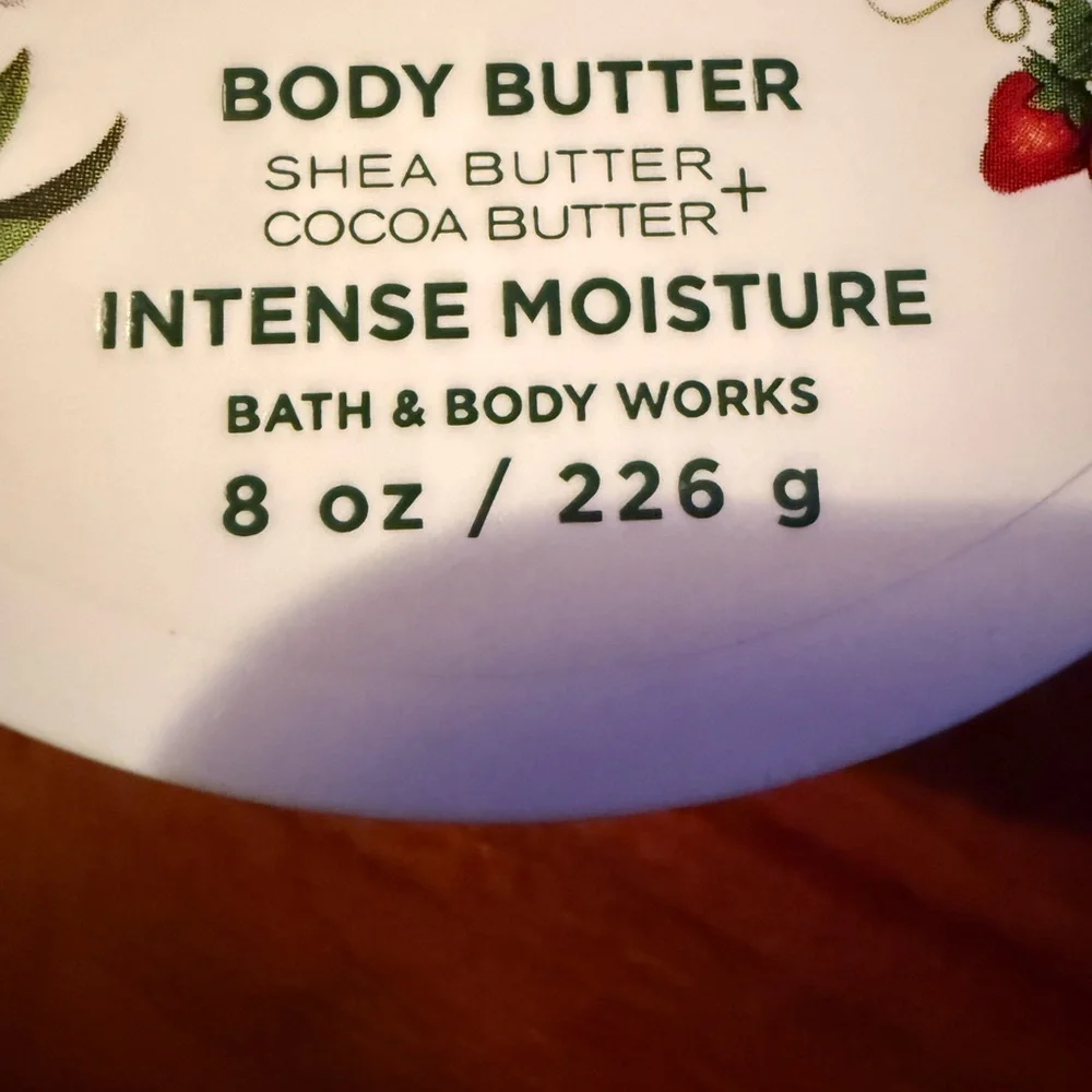 Bath & Body Works Strawberry Body Butter with Shea and Cocoa - Picture 3 of 7